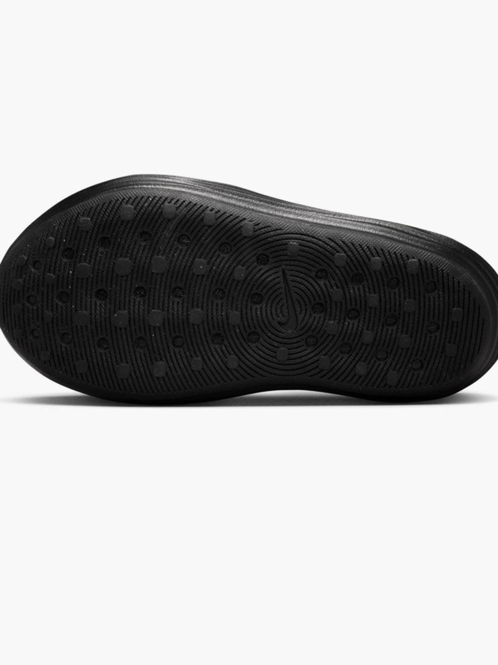 Nike Reactx Rejuvens Black Ventilated Foam Clog w/Gloss Swoosh Size 7W/6M New - Picture 8 of 16